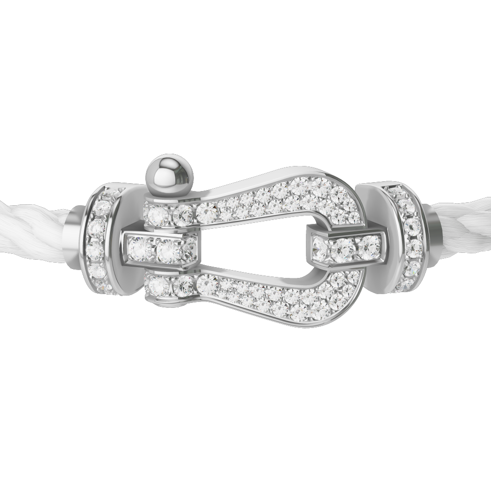 Bracelet Câble Marine — Acier Argenté