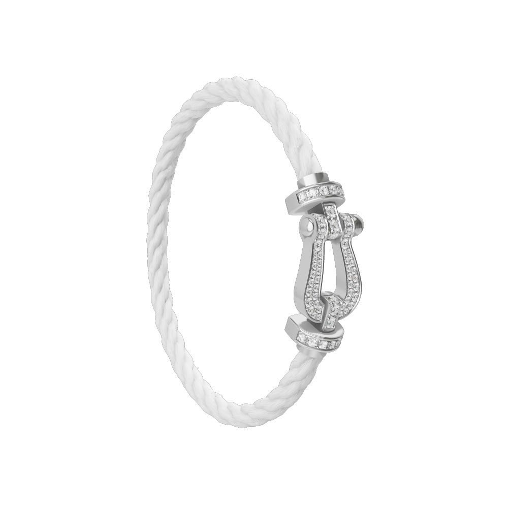 Bracelet Câble Marine — Acier Argenté