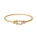 Bracelet Câble Marine — Doré