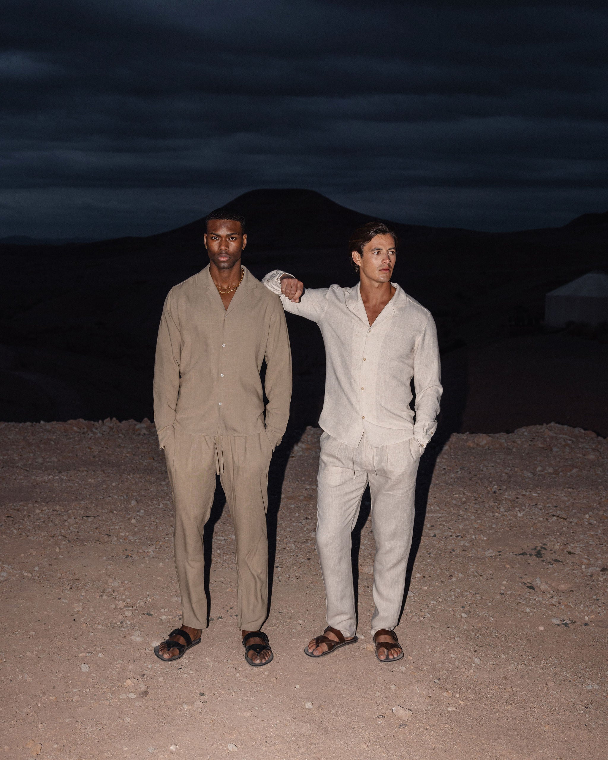 Pantalon Lin — Avoine