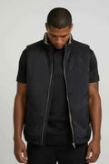 Gilet Dual Sans Manches — Noir