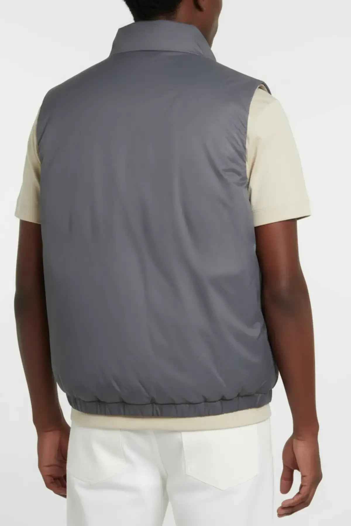 Gilet Dual Sans Manches — Gris