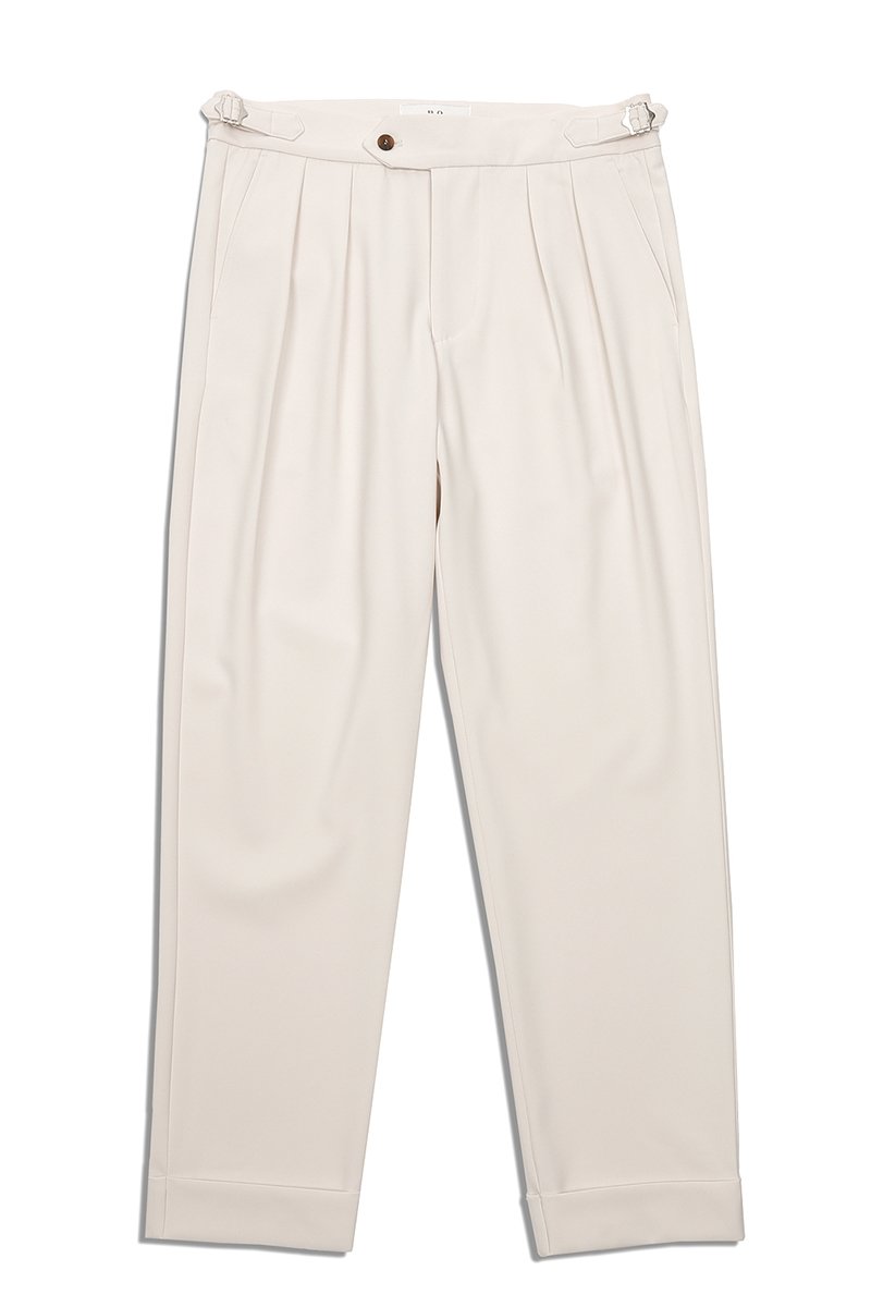 Pantalon Oxford Plissé — Pierre