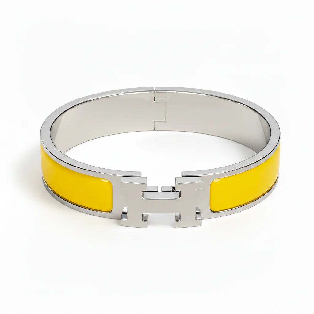 Bracelet Jonc Émail — Coloris au Choix