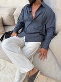 Chemise MILOS — Bleu Marine