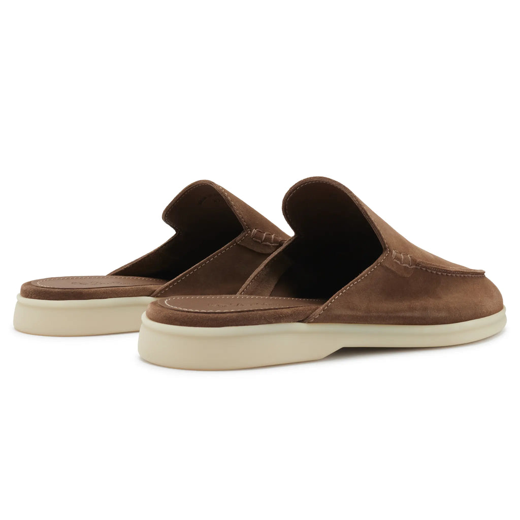 Mocassins Babouche Daim — Sauge