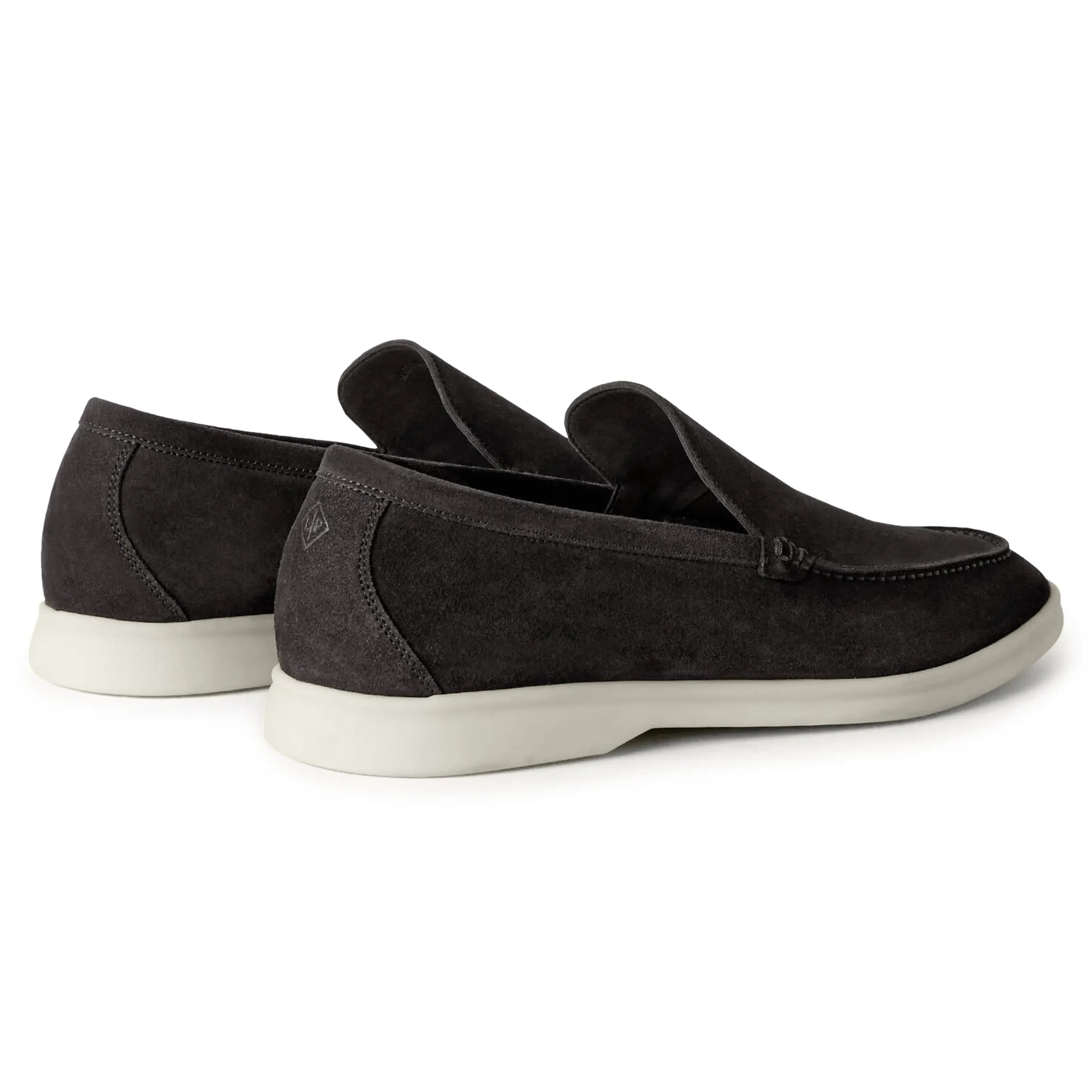 Mocassins Daim — Anthracite