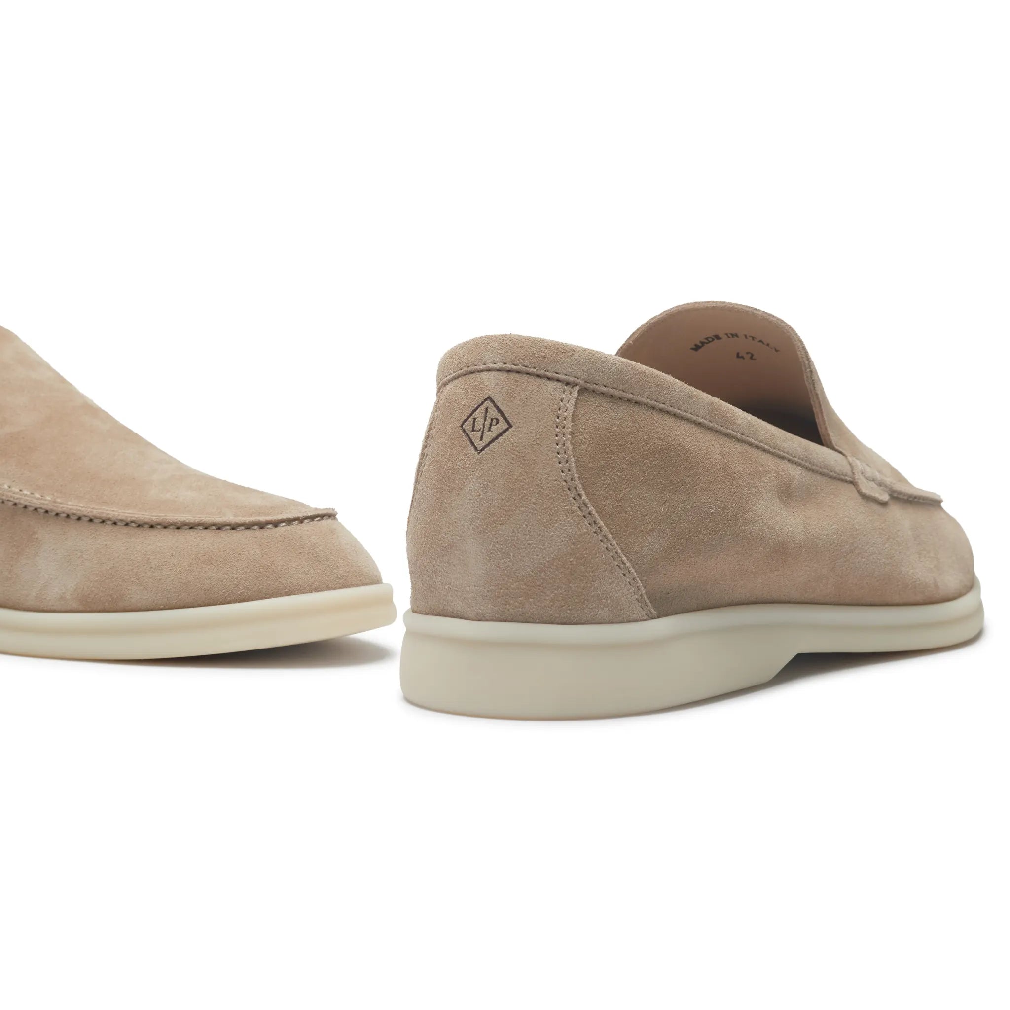 Mocassins Daim — Beige
