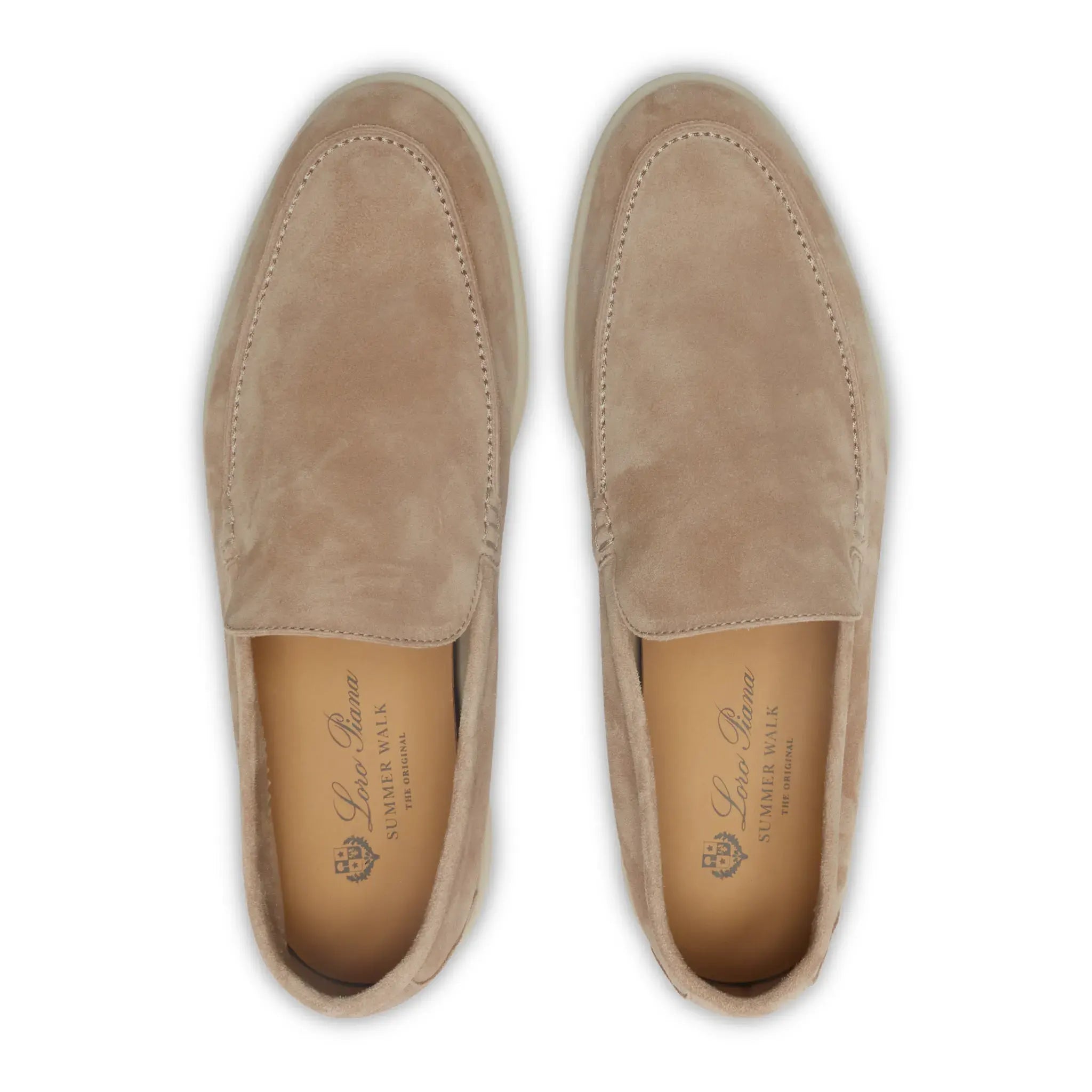 Mocassins Daim — Beige