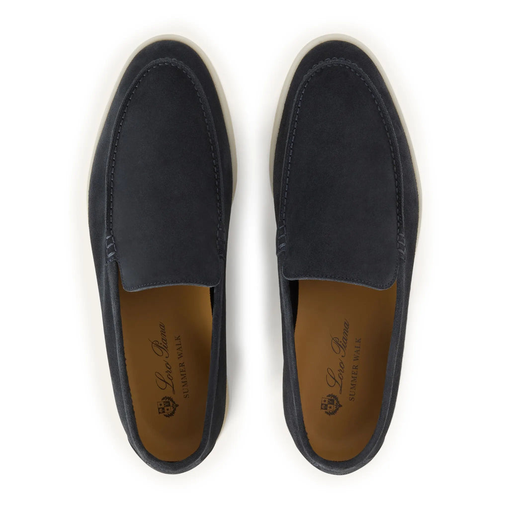 Mocassins Daim — Bleu