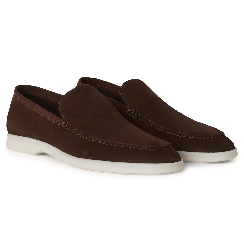 Mocassins Daim — Chocolat