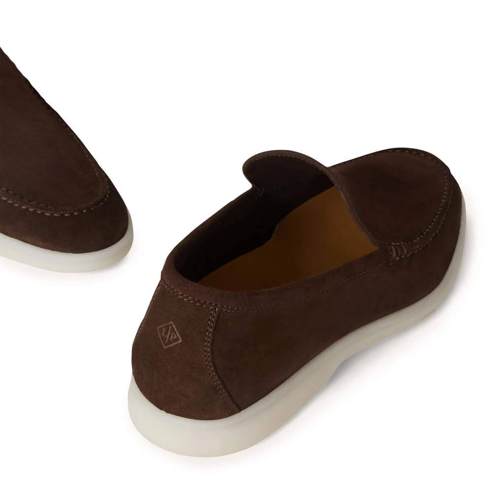 Mocassins Daim — Chocolat