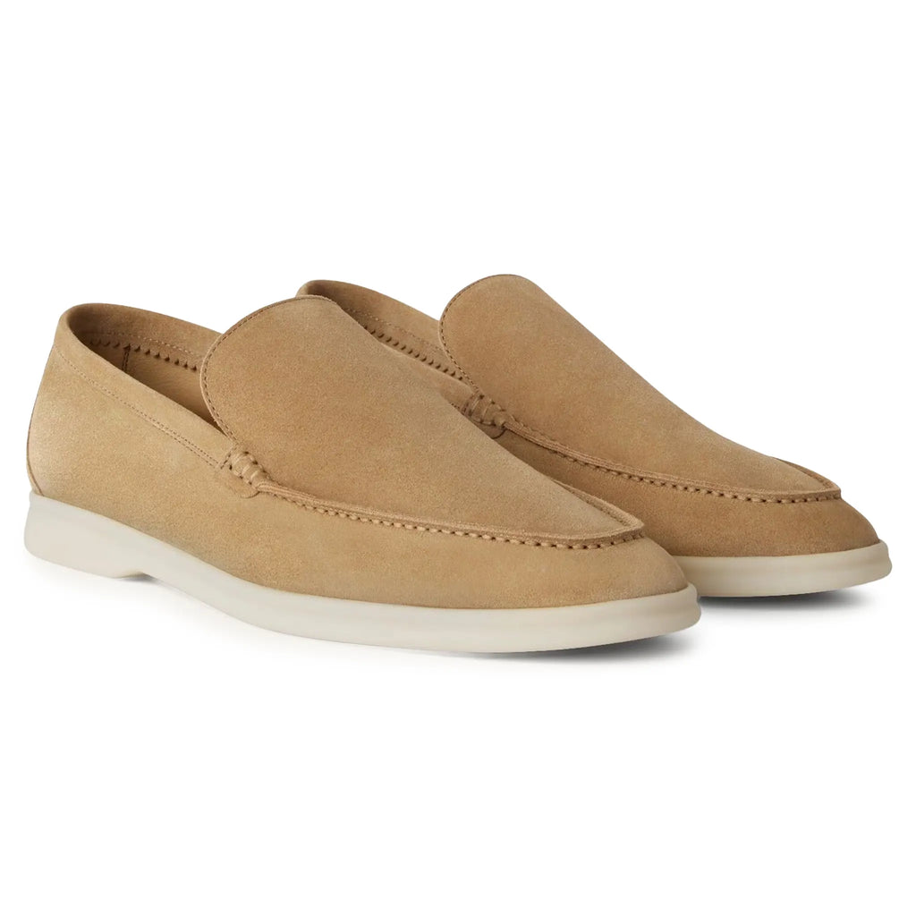 Mocassins Daim — Gris Fumé