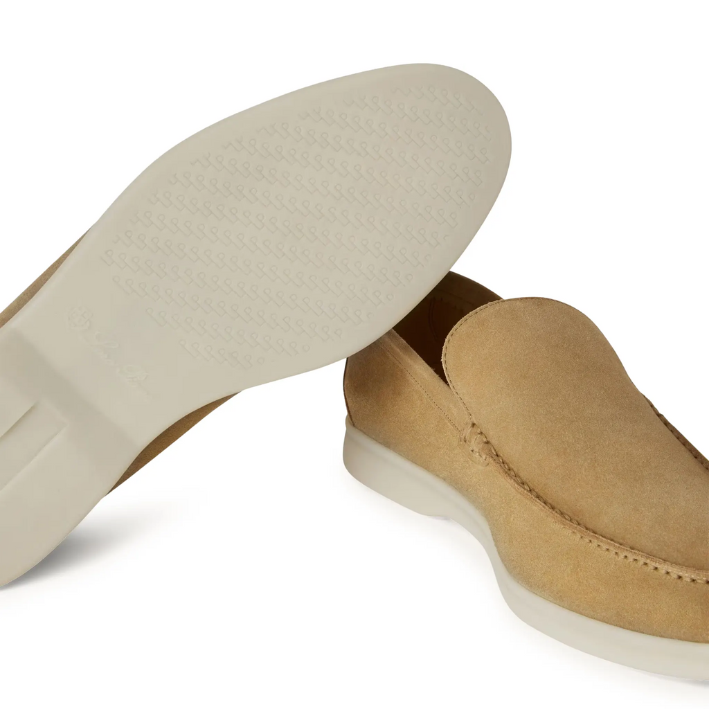 Mocassins Daim — Gris Fumé
