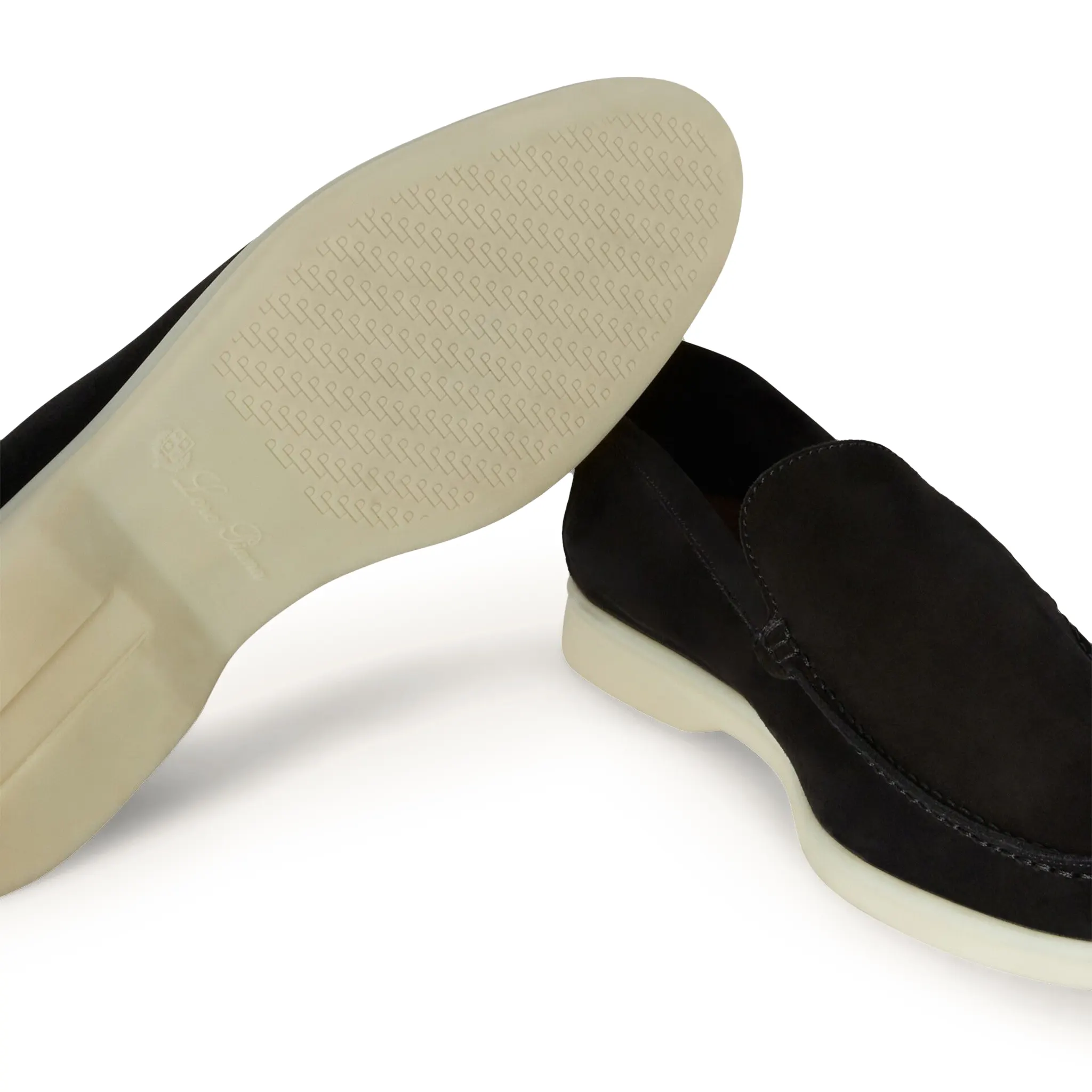 Mocassins Daim — Noir
