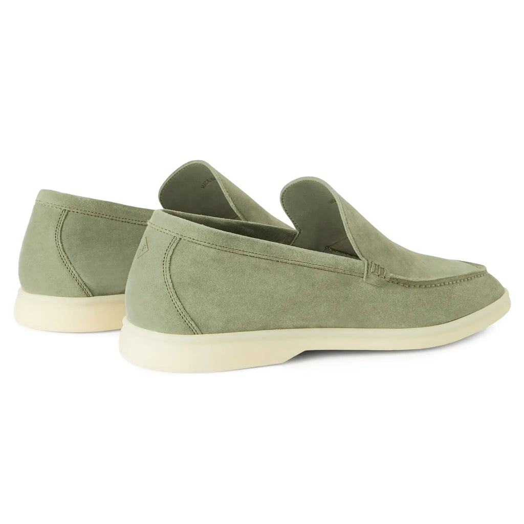 Mocassins Daim — Vert