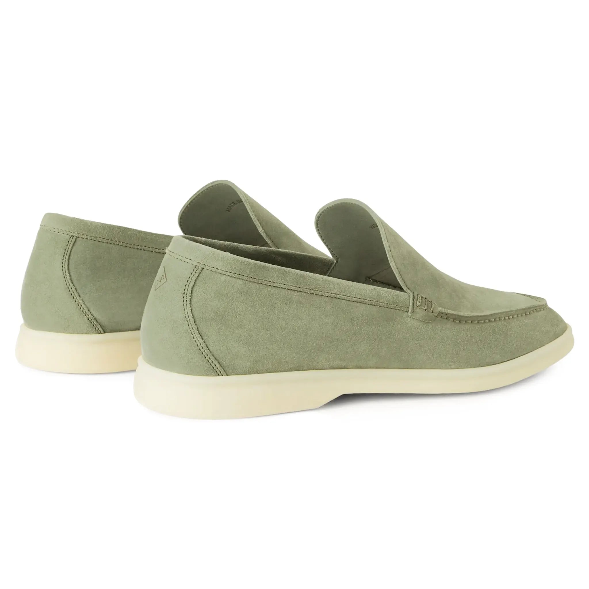 Mocassins Daim — Vert