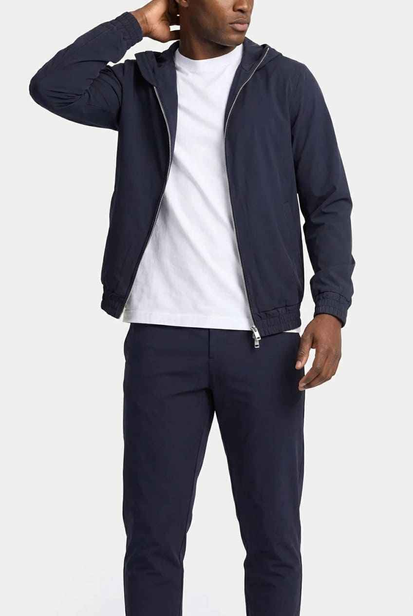 Ensemble Signature à Capuche — Bleu Marine