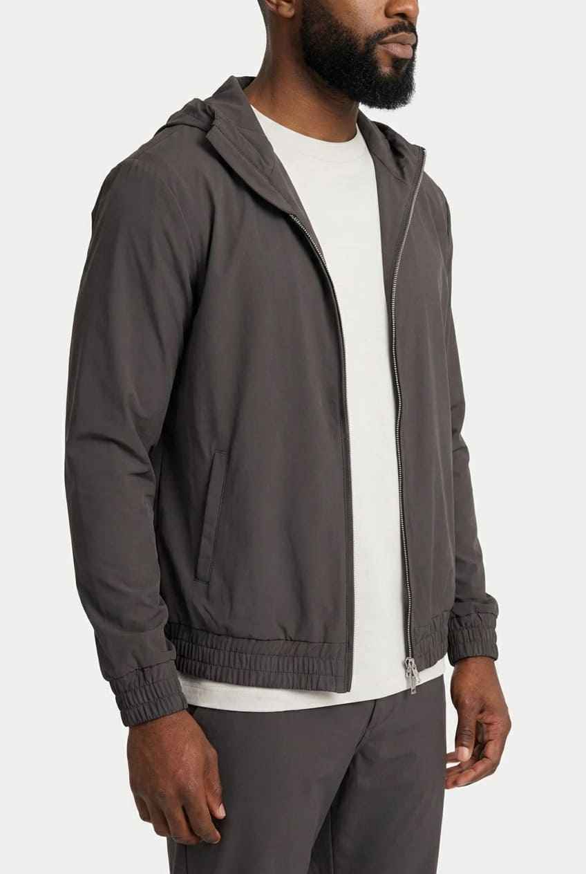 Ensemble Signature à Capuche — Anthracite