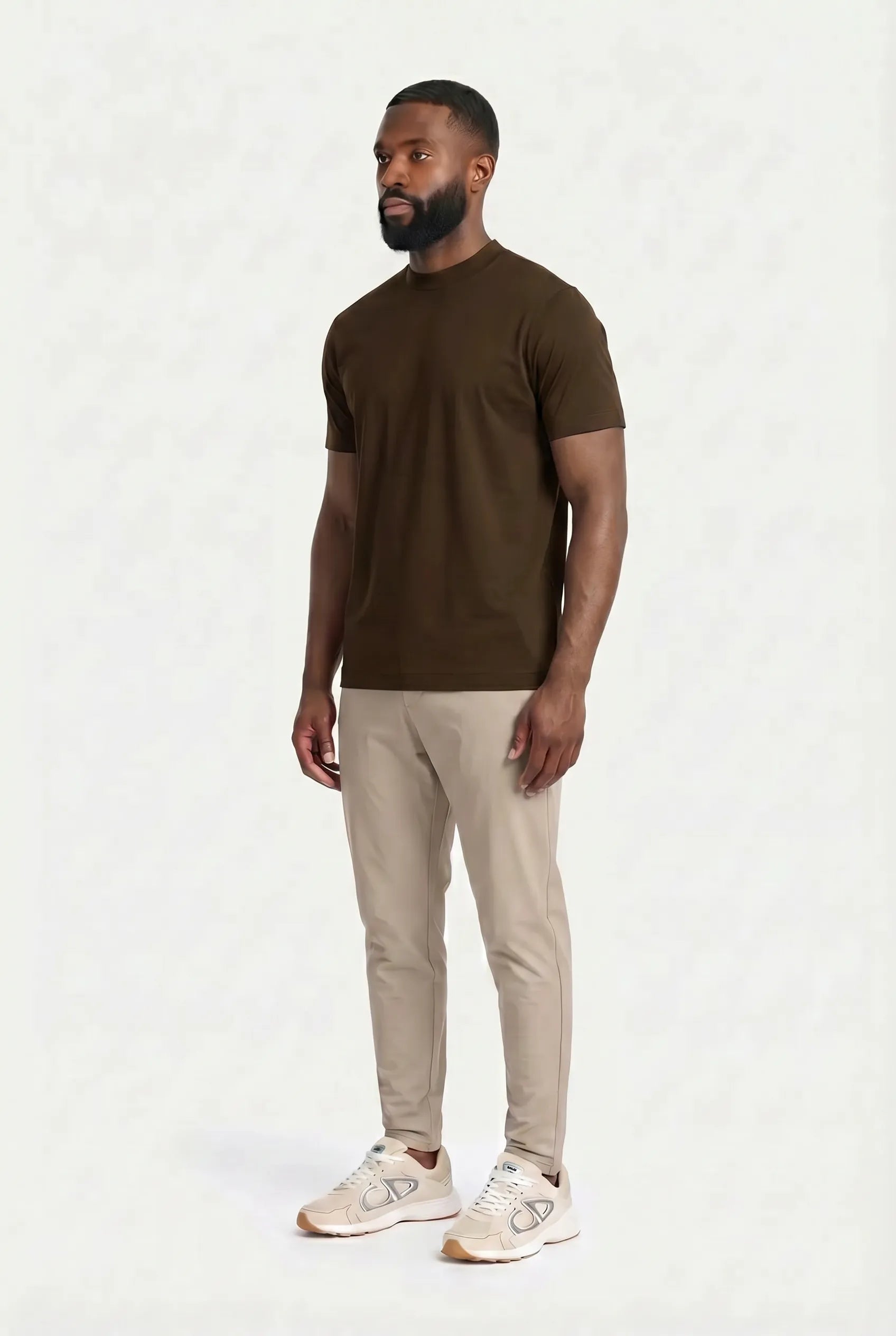 T-shirt Luxe — Cognac