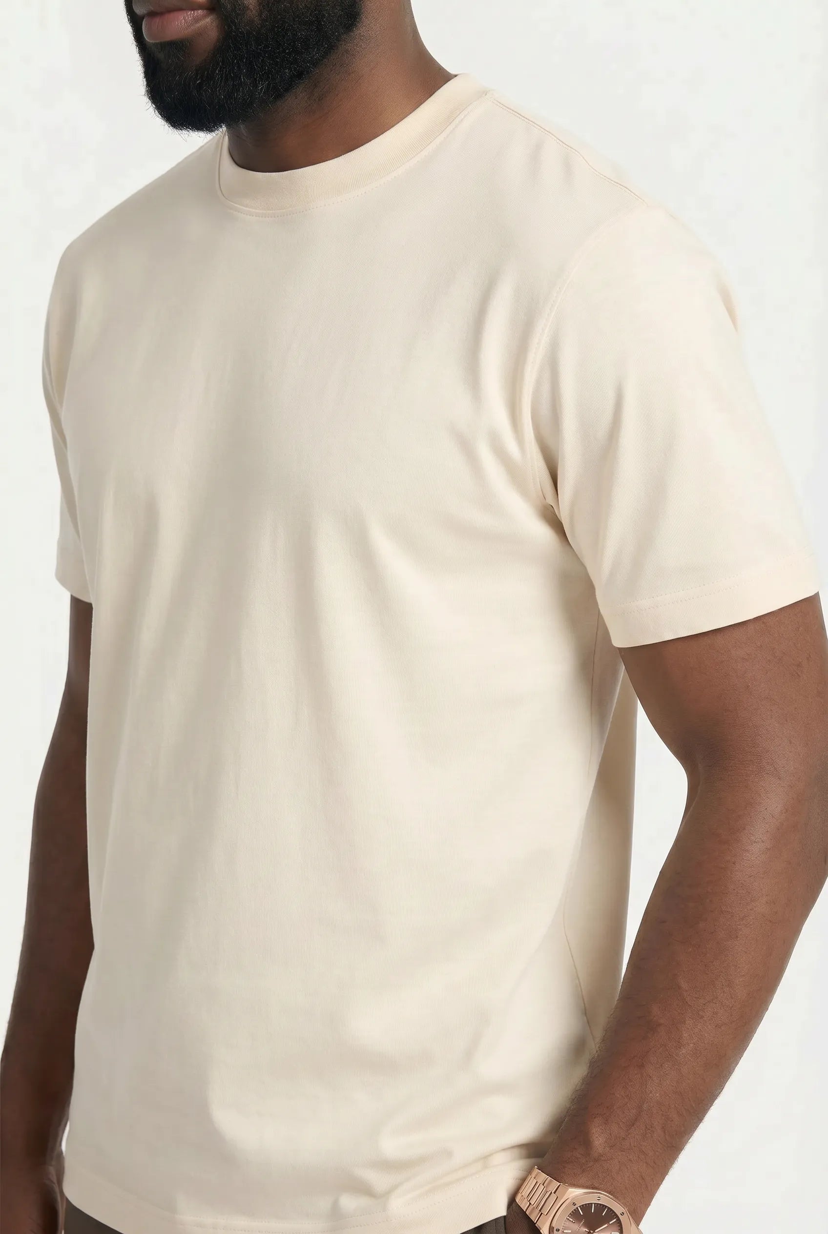 T-shirt Luxe — Sable