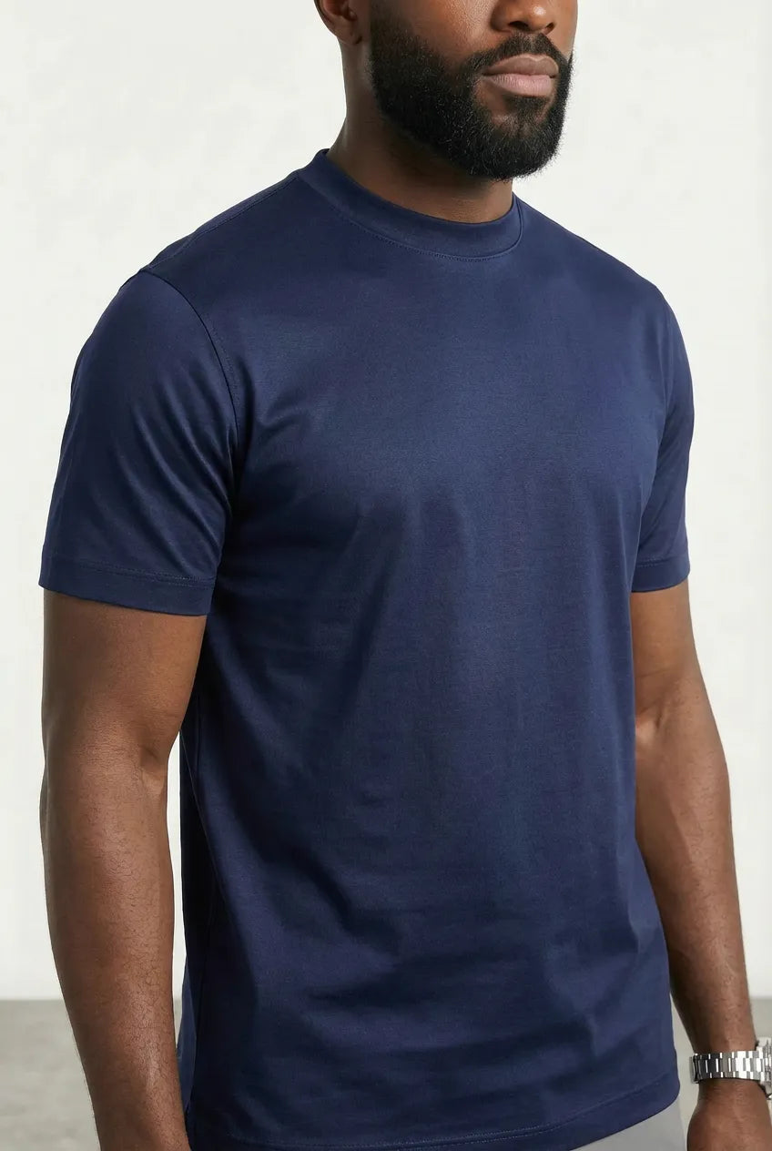 T-shirt Luxe — Bleu Marine