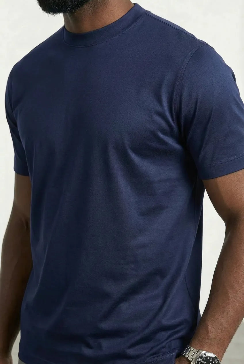 T-shirt Luxe — Bleu Marine