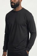 T-shirt Manches Longues Luxe — Noir