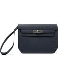 Pochette Cuir — Bleu Nuit
