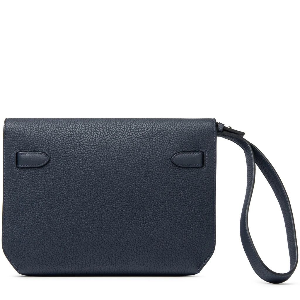 Pochette Cuir — Bleu Nuit
