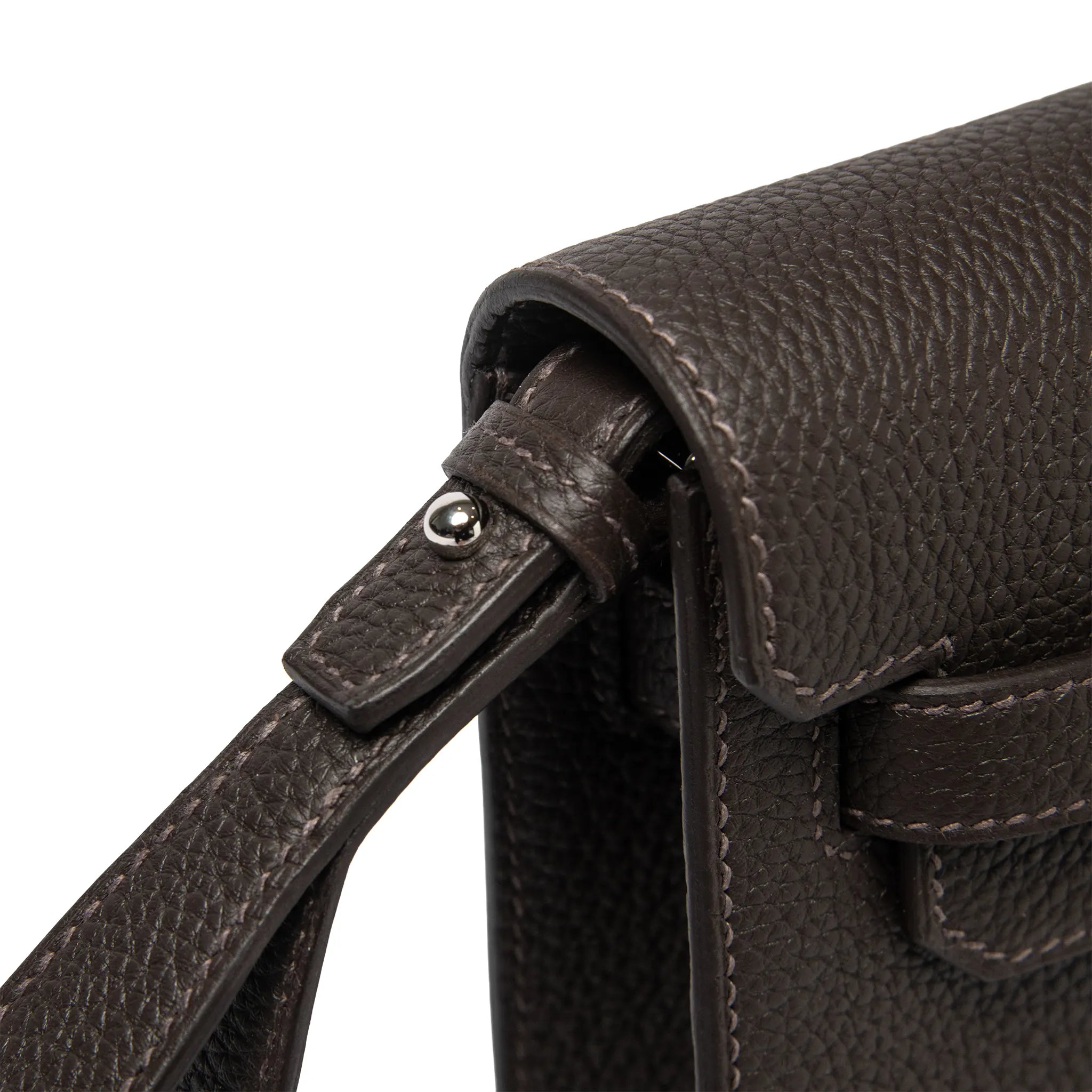 Pochette Cuir — Brun