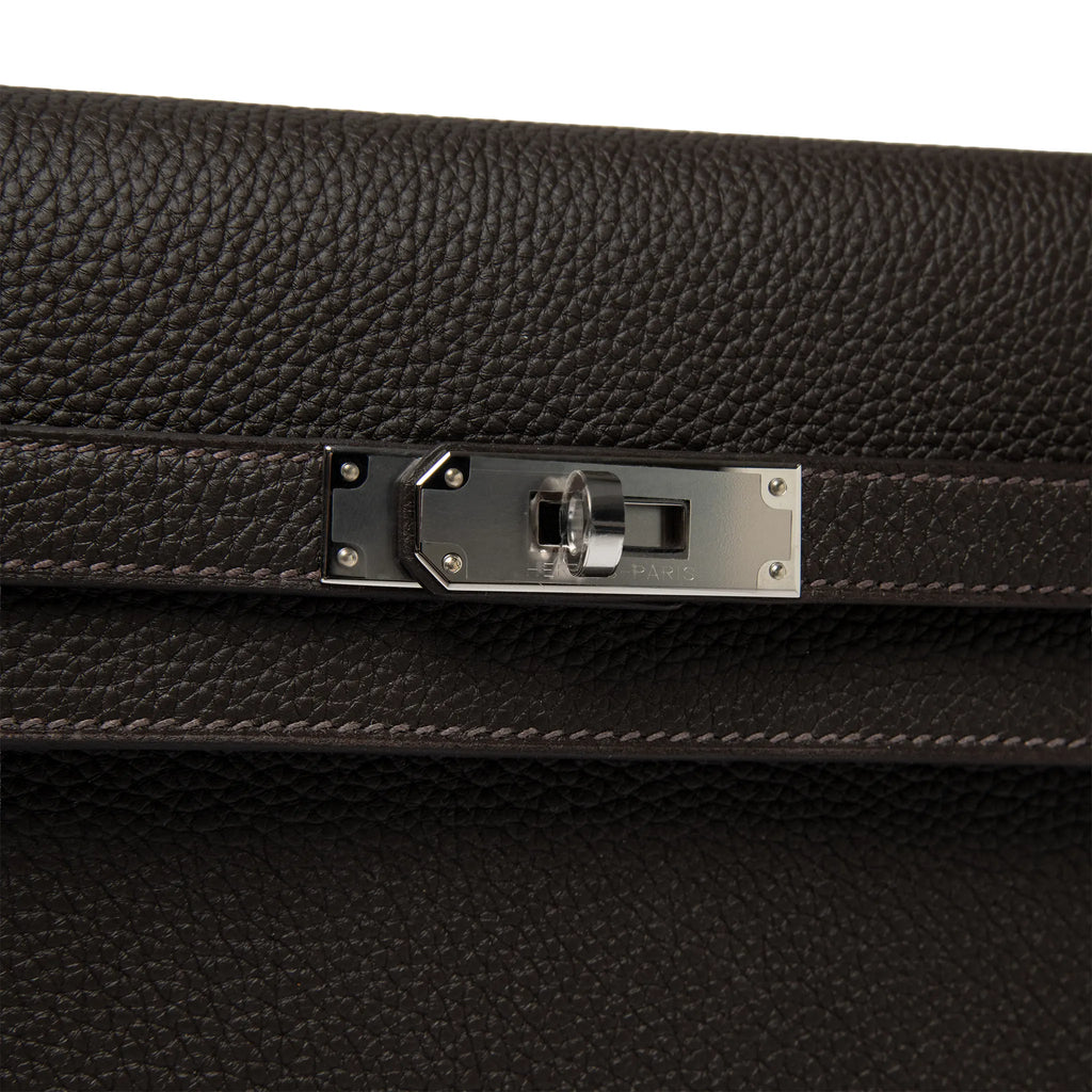 Pochette Cuir — Brun