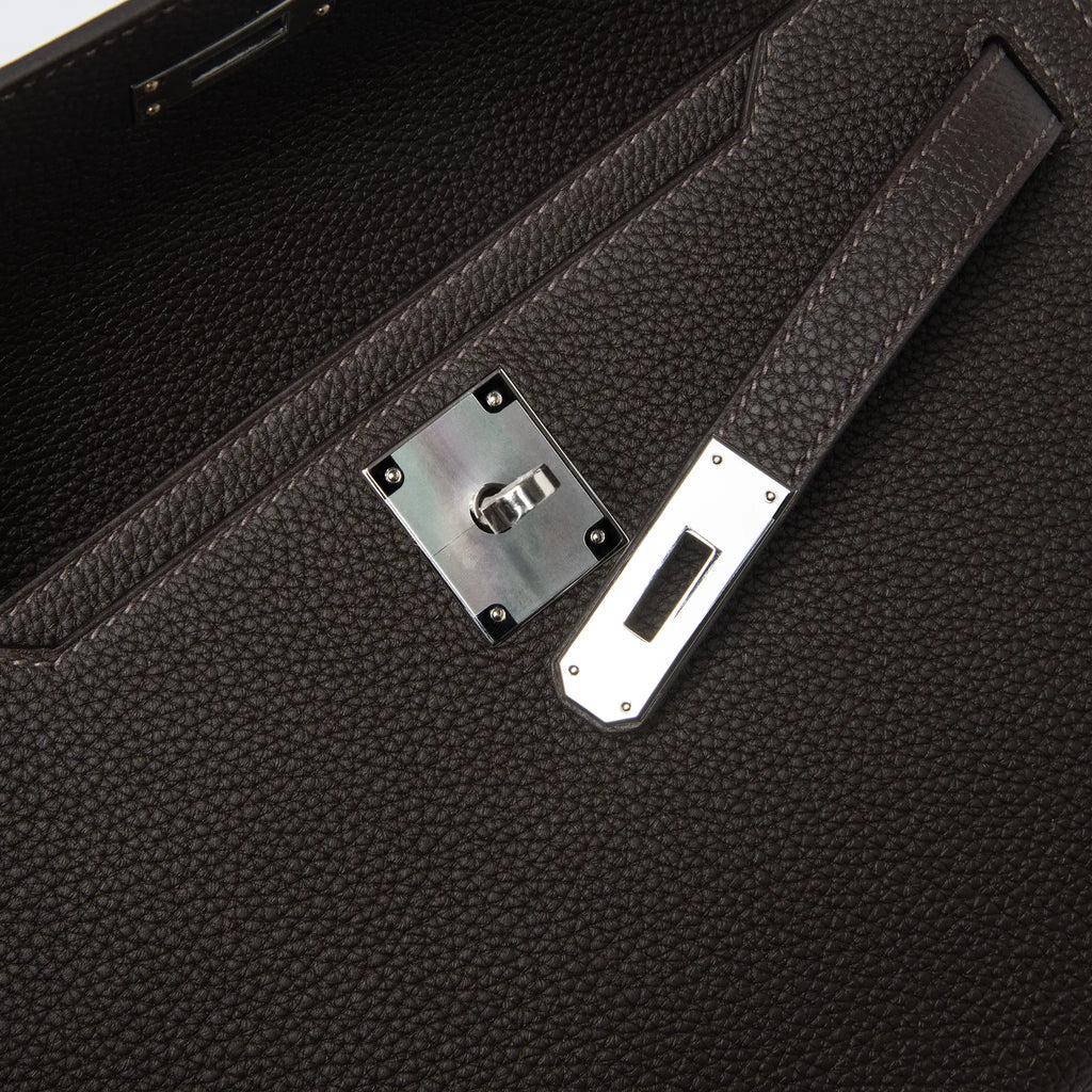 Pochette Cuir — Brun