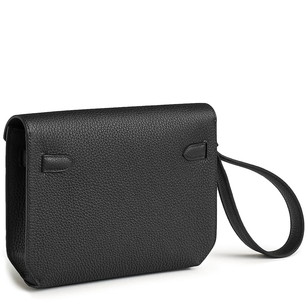 Pochette Cuir — Noir Mat