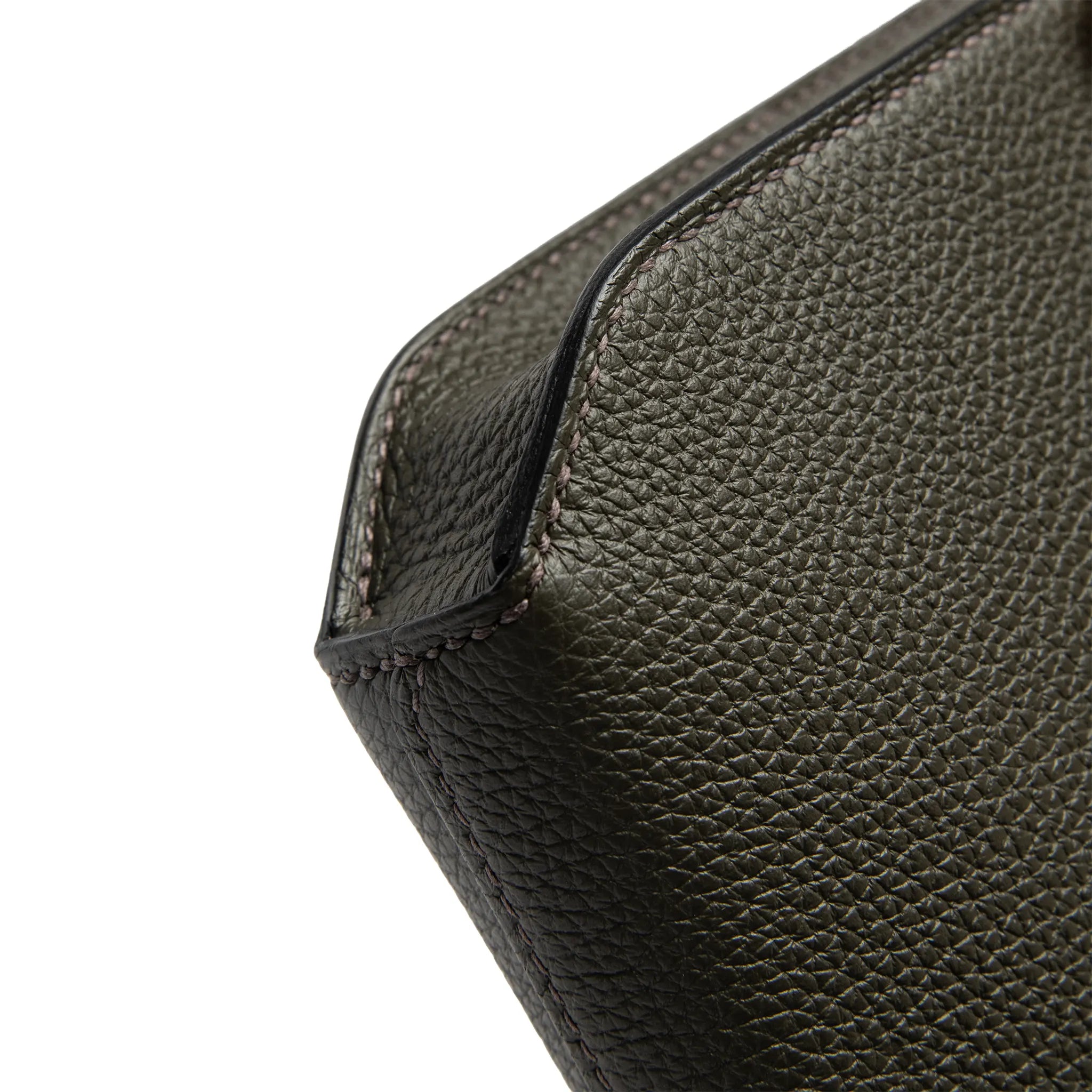 Pochette Cuir — Vert-de-Gris