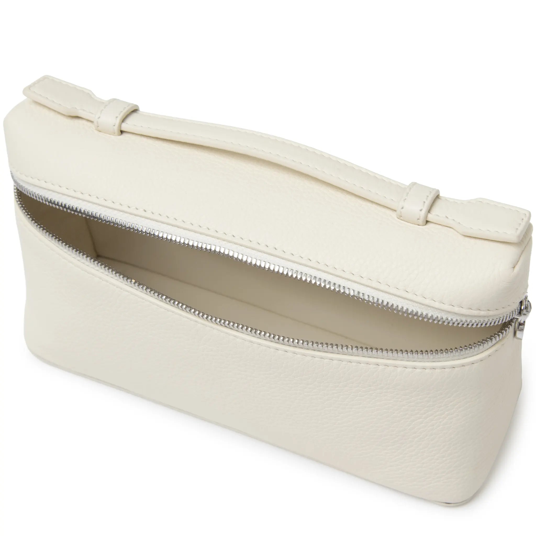 Sacoche Cuir de Veau — Beige Clair