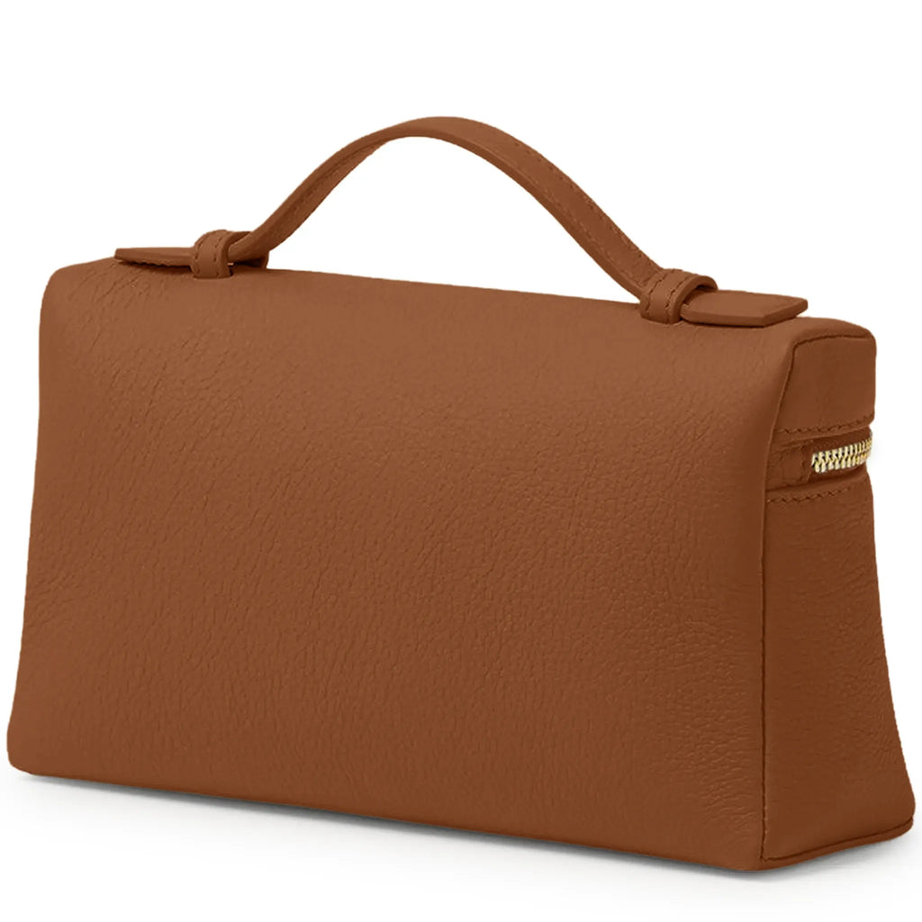 Sacoche Cuir de Veau — Camel