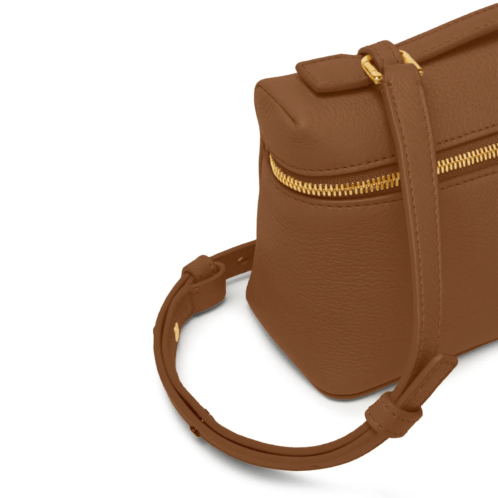 Sacoche Cuir de Veau — Camel