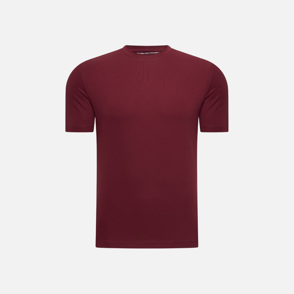 T-Shirt Satiné — Bordeaux