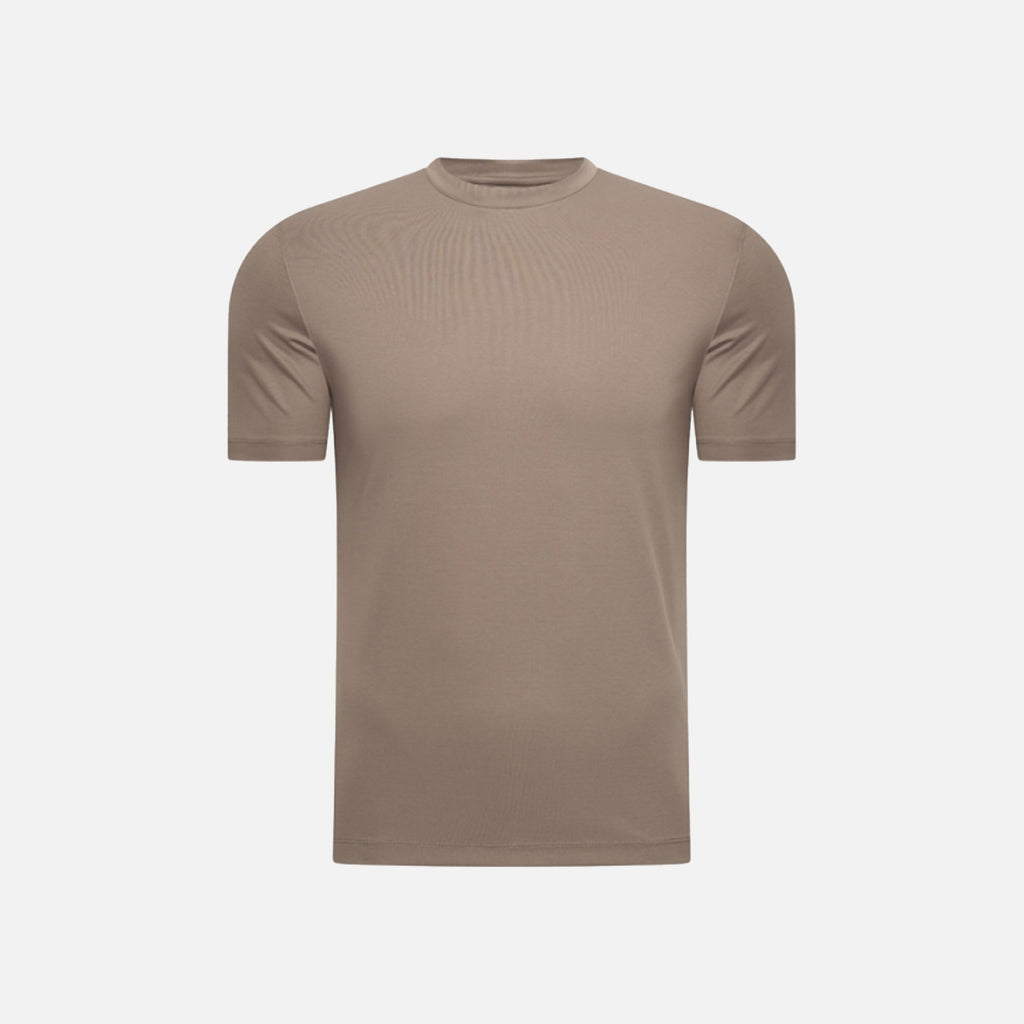 T-Shirt Satiné — Taupe