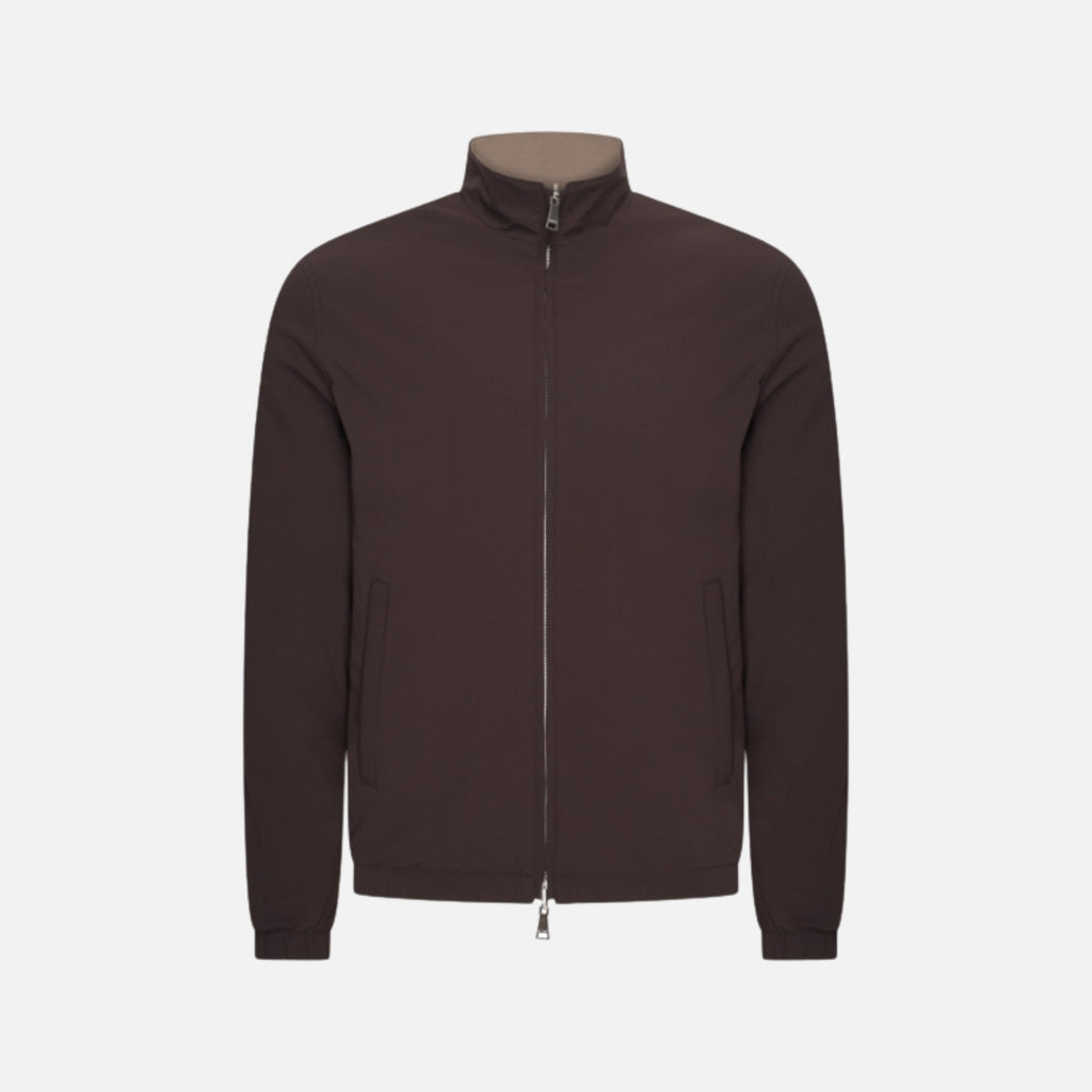 Veste Réversible Voyage — Taupe / Espresso
